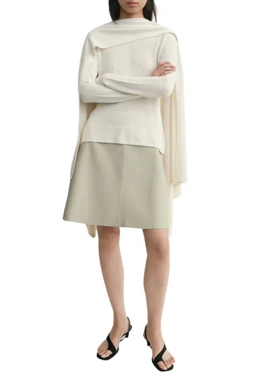 Totême Toteme Ecru Knitted Cape