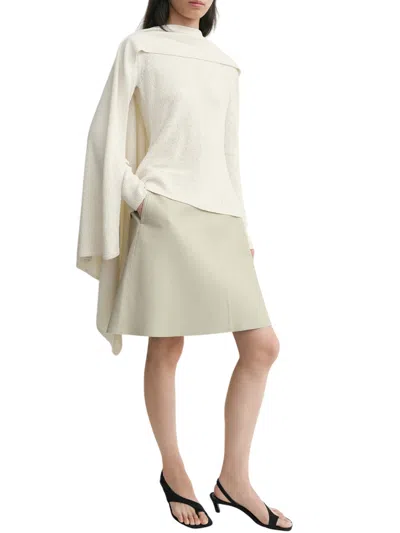 Totême Toteme Ecru Knitted Cape