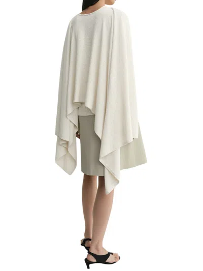 Totême Toteme Ecru Knitted Cape