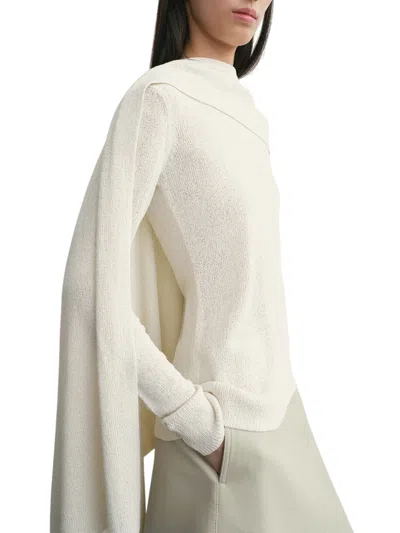 Totême Toteme Ecru Knitted Cape