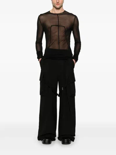 Rick Owens Crew Neck Long Sleeve T-shirt