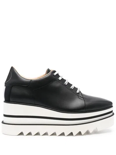 Stella Mccartney Sneakelyse Vegan Logo Platform Loafers