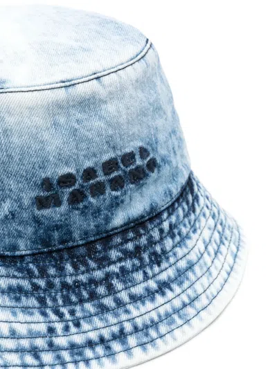 Isabel Marant Woman Denim Giorgia Bucket Hat In Blue