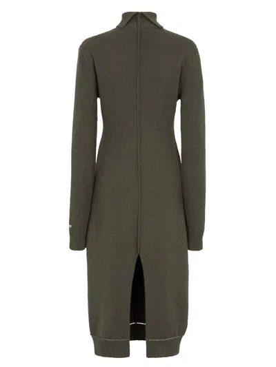 Fendi Michael Michael Kors Cotton Popeline Midi Dress In Black