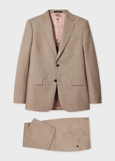 Paul Smith The Brierley Wool Suit In Neutral