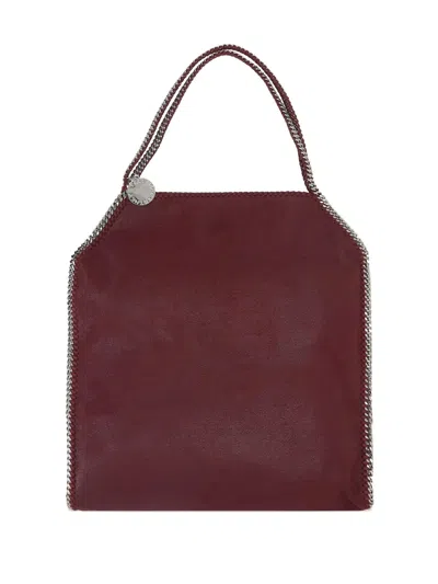 Stella Mccartney Falabella Baby Bella Large Top Handle Bag In Red