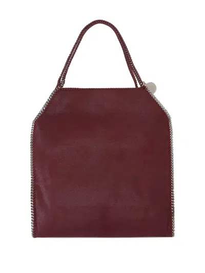 Stella Mccartney Falabella Baby Bella Large Top Handle Bag In Red