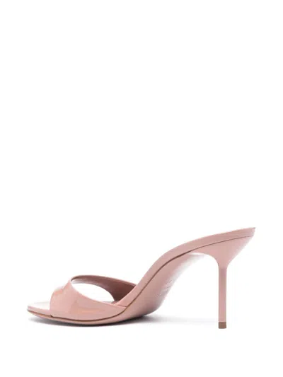 Paris Texas Lidia Mule Patent Leather Sandals In Pink