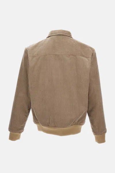 Apc Blouson Gilles Jacket In Brown