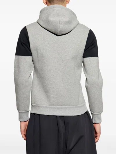 Balenciaga Gray/black Loop Sports Icon Sweatshirt In Gray