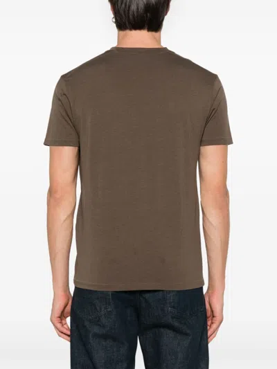 Tom Ford Short Sleeved Crewneck T-shirt In Multi