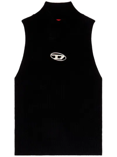 Diesel Onervax Dress In Black