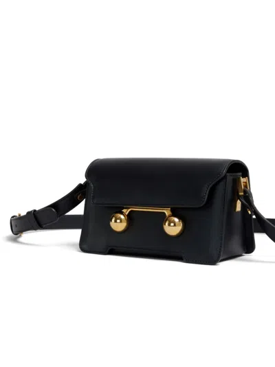 Marni Mini Trunkaroo Shoulder Bag In Black