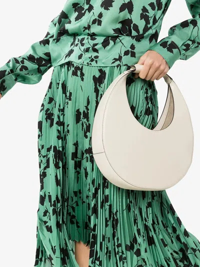 Staud Moon Small Leather Shoulder Bag