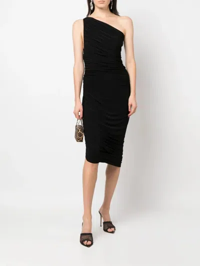 Norma Kamali Diana Gown Black In Black