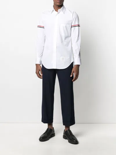 Thom Browne Classic Button-down Shirt In White