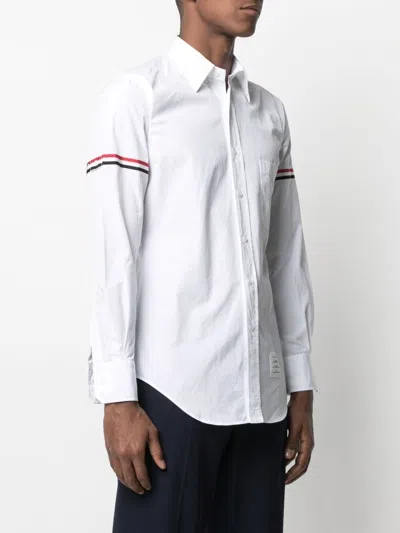 Thom Browne Classic Button-down Shirt In White