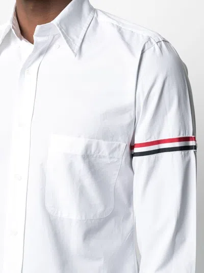 Thom Browne Classic Button-down Shirt In White