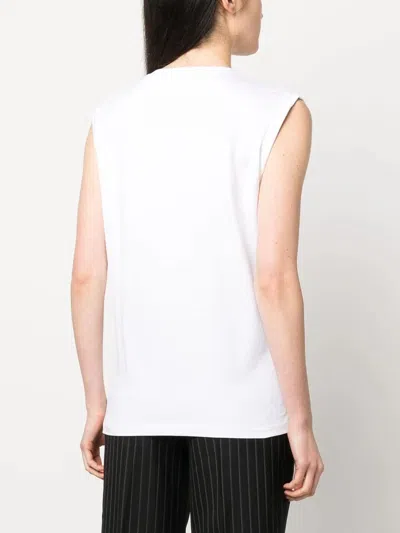 Balmain White T-shirt In Multi