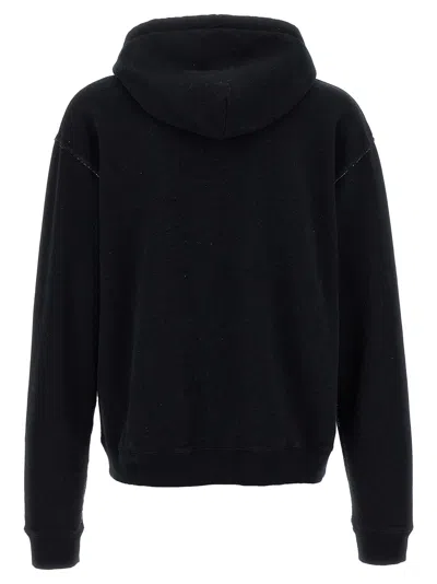 Valentino Garavani Hoodie With Logo Print In Black