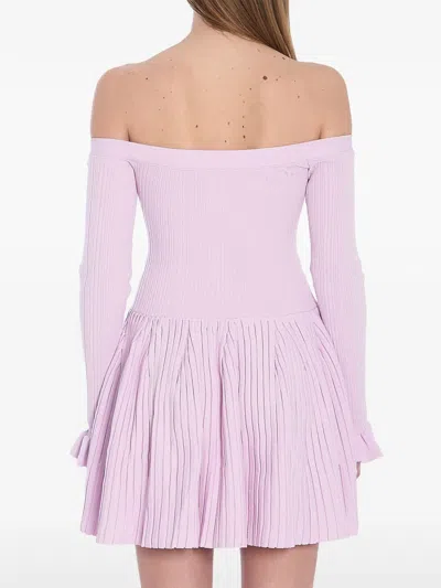 Self-portrait Self Portrait Lilac Viscose Blend Dress Women