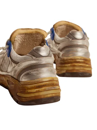 Golden Goose Running Sole Sneakers With A Worn Effect