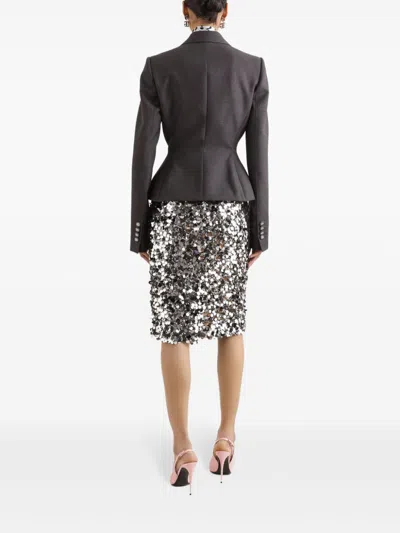 Dolce & Gabbana Sequin-embellished Midi Skirt