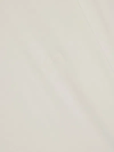 Y-3 Adidas Logo Cotton T-shirt In White