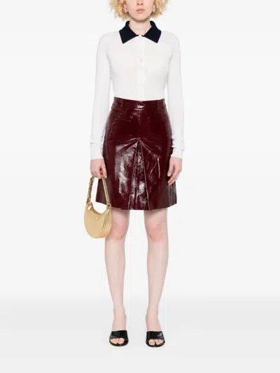 Self-portrait Wool Cardigan With Contrast Collar