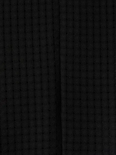 La Doublej La Scala Lace-embroidered Sleeveless Midi Dress In Black