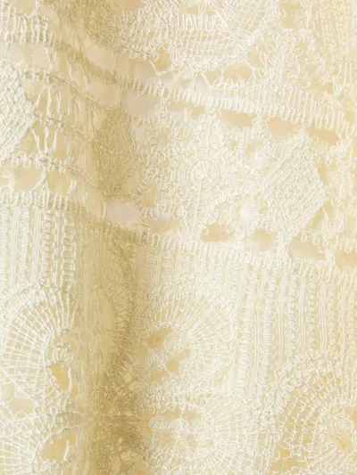 La Doublej Ruffled Blouse In White