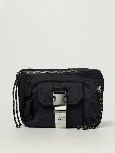 Apc Belt Bag A. P.c. Men Color Blue In Black