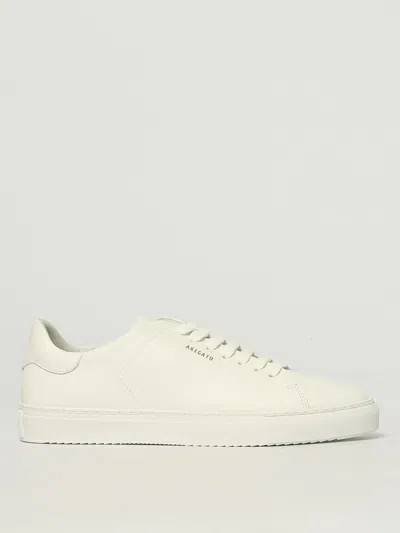 Axel Arigato Clean 90 Suede Sneakers In White