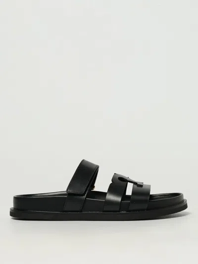 Tory Burch Ines Sport Slides In Black