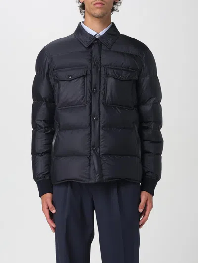 Tom Ford "techno Satin" Padded Jacket In Black