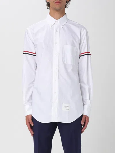 Thom Browne Classic Button-down Shirt In White