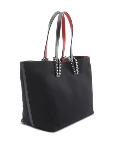 Pre-owned Christian Louboutin 2020s Small Cabata Spike-embellished Beach Bag