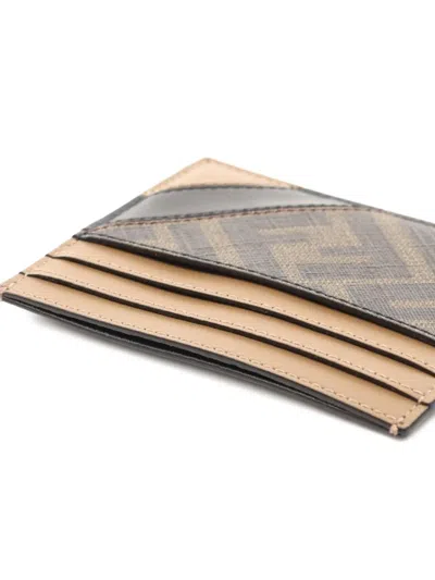 Pre-owned Fendi 2020s Zucca Canvas Cardholder