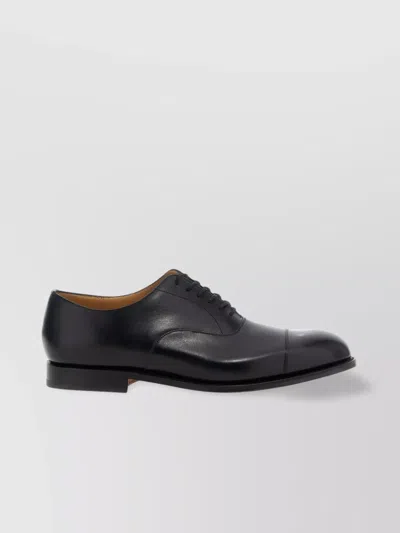 Church's Polished Leather Lace-up Shoes In Black