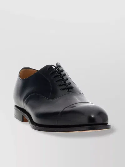 Church's Polished Leather Lace-up Shoes In Black
