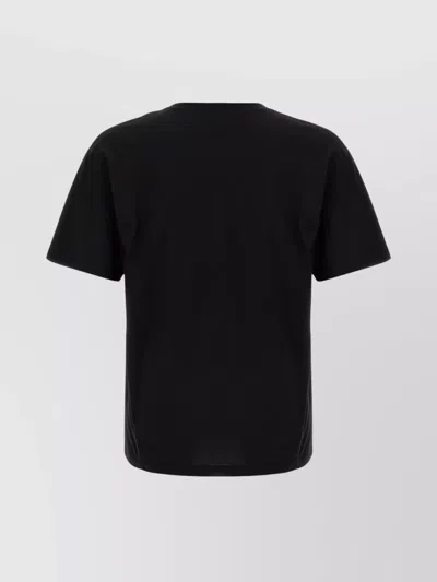 Valentino Chat De La Maison Cotton T-shirt In Black