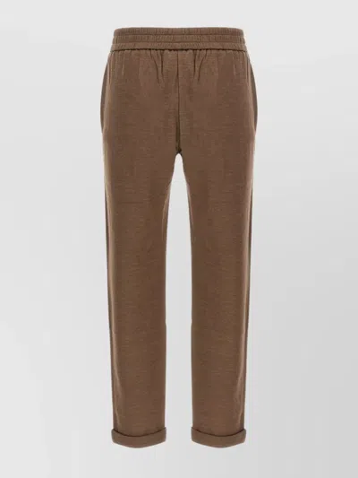 Brunello Cucinelli Sweatpants In Brown