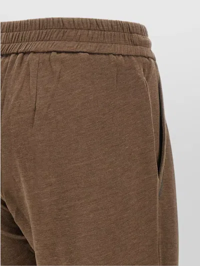Brunello Cucinelli Sweatpants In Brown