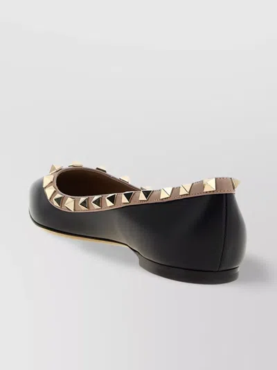 Valentino Rockstud Leather Flat