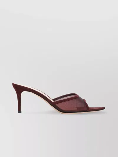 Gianvito Rossi Elle 70 Mesh Mules