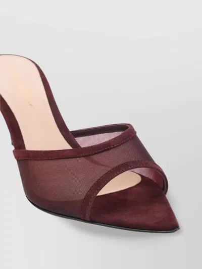 Gianvito Rossi Elle 70 Mesh Mules