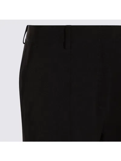 Jean Paul Gaultier Everyday Trousers With Belt Loops And Pockets In Black