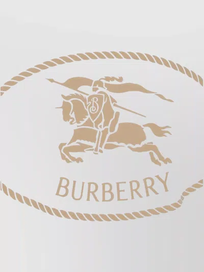 Burberry 'seth' Crew Neck T-shirt In Gold