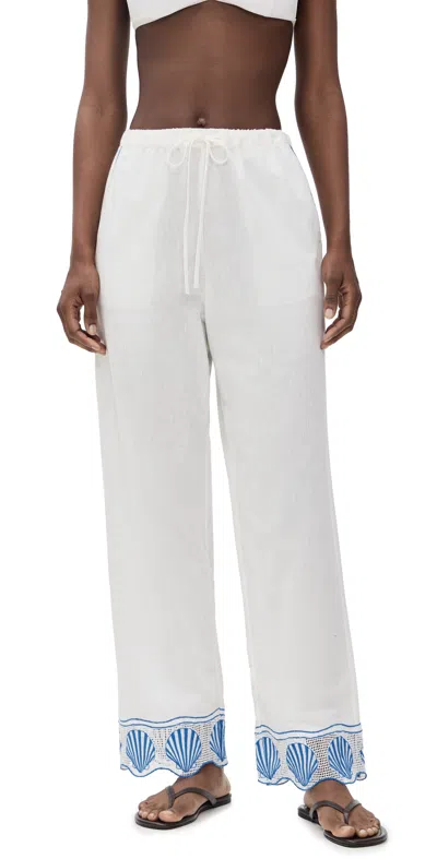 Rails Tildi Relaxed Fit Pant In White In White