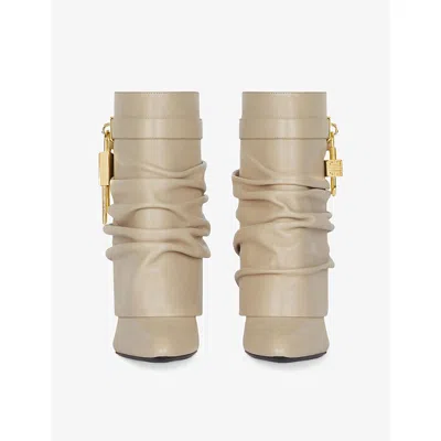 Givenchy Slouchy Stiletto Ankle Boots With Pointed Toe